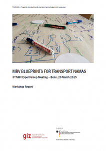 MRV Blueprints for Transport NAMAs
